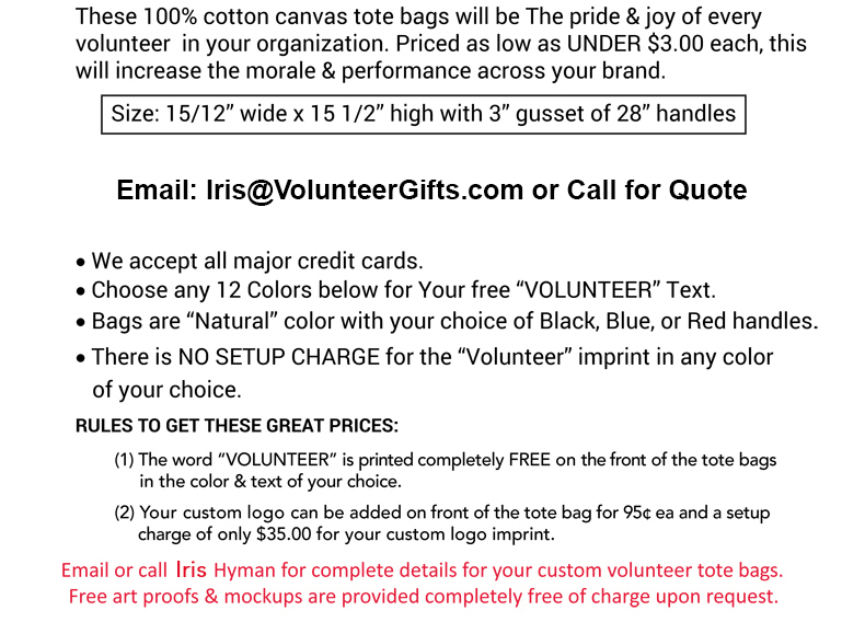 Volunteer Tote Bag